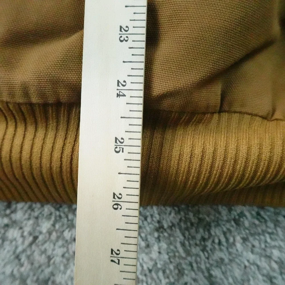 NEW Carhartt Jacket Mens L Brown Duck Canvas Active Jac Work Bomber Coat J130